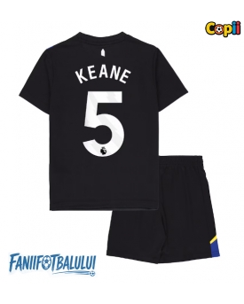 Everton Michael Keane #5 Echipament de Fotbal Replică 2025-26 Copii Treilea (+ Șorturi)